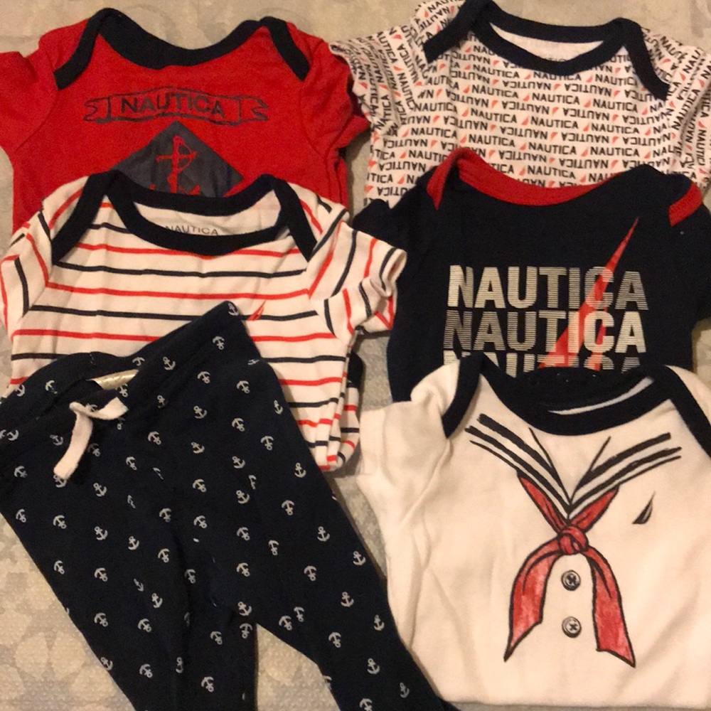 Nautica Onsies & Coordinating pants